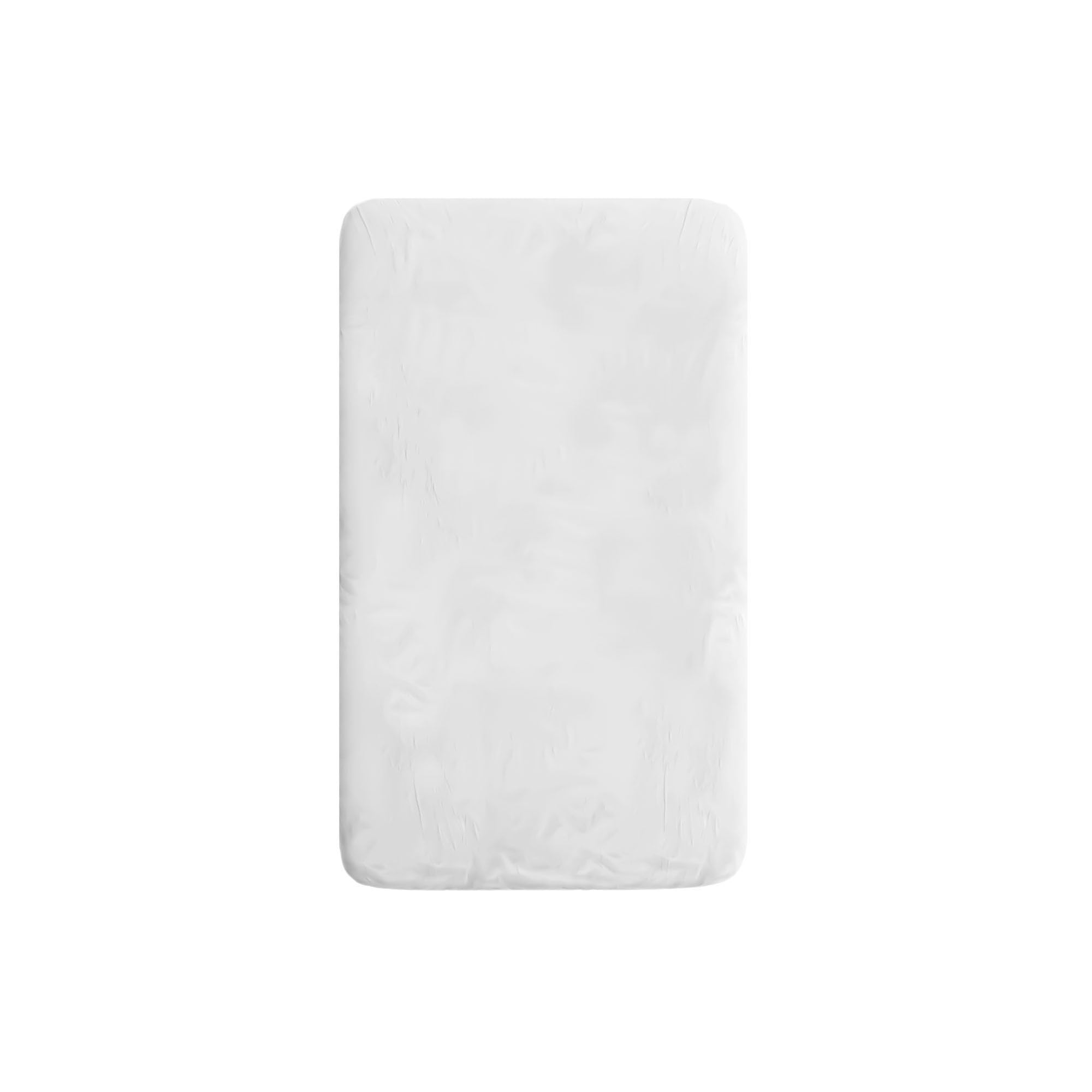 Max color Prześcieradło 25 cm narożne, 100% bawełna, białe, małe podwójne