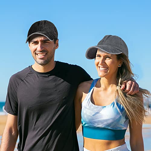 Image of Baseball Cap Unisex Vintage Washed Distressed Cap,Retro Adjustable Dad Hats,Baseball Hat for Men Women