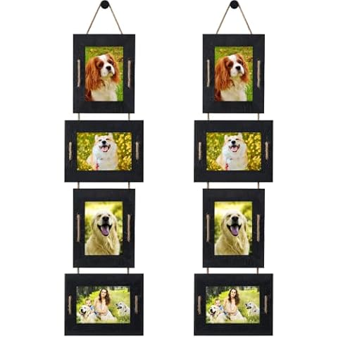 ABSWHLM Rustic Hanging Picture Frames Cover