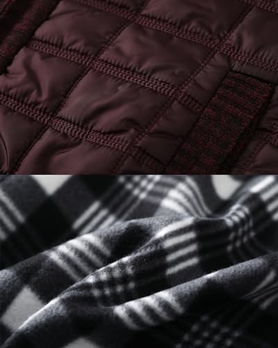 Image of VtuAOL Men's Cardigan Sweaters Casual Full Zip Sweaters Knitted Cardigan with Pockets
