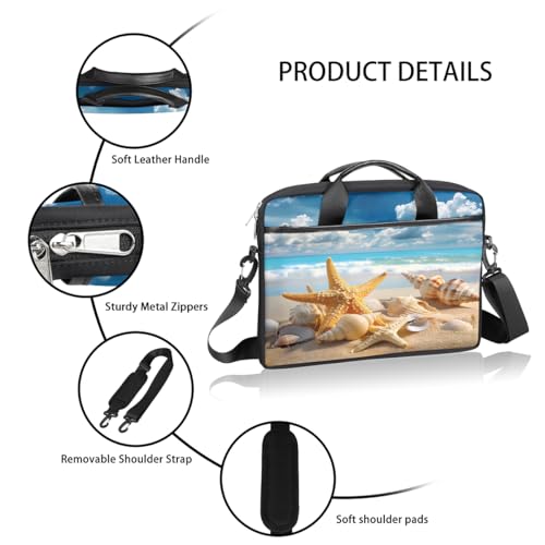 Funda para laptop 15 pulgadas con correa de hombro miniatura 4