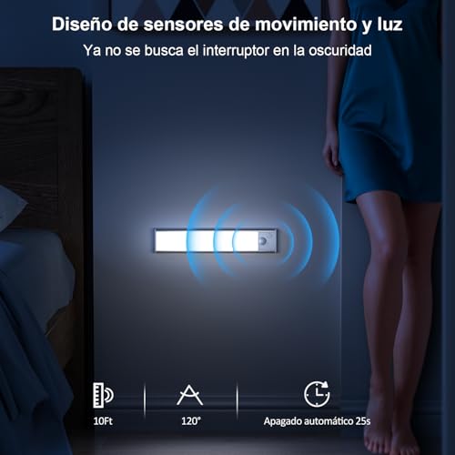 Sensor de movimiento en luces LED JEKEMORYE
