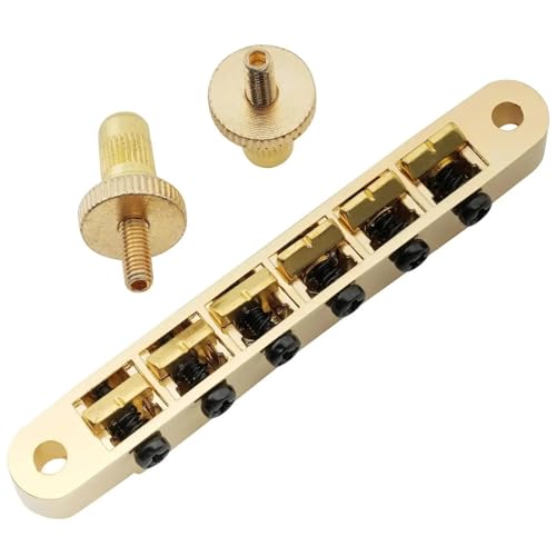 ブリッジ交換パーツ LP Epi SGエレキギター用52mmブリッジ(Gold)