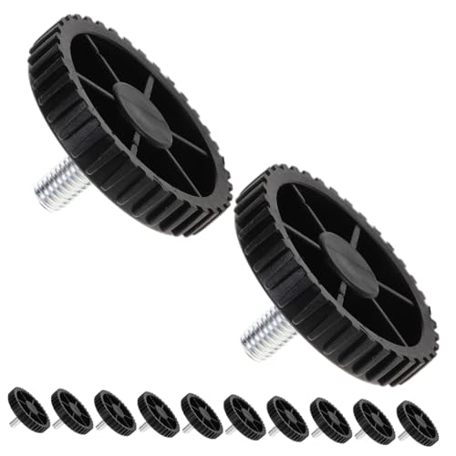 Image of balacoo 60pcs Non- Furniture Feet Pads Adjustable Plastic Table Levelers for Stability Design for Chairs Cabinets Machines Floor Shock Absorption
