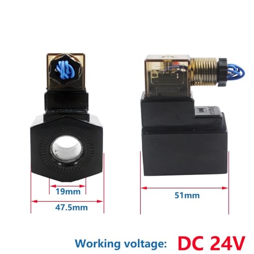 Électrovanne hydraulique bobine cuivre pour régulation stable 24V