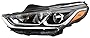 AutoModed Aftermarket Halogen Headlamp Headlight Assembly Replaces 92101-C2500 92101C2500 HY2502217 Compatible with 2018 2019 Sonata | Left Driver Side 1pc | By AutoModed