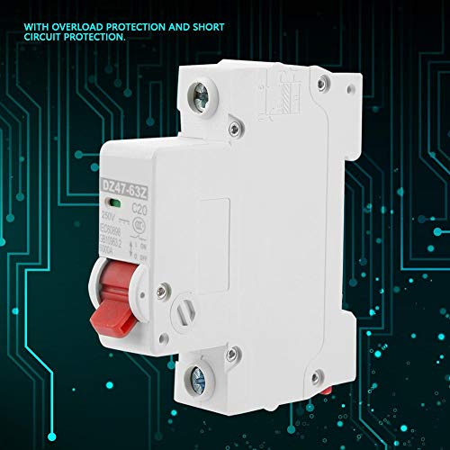 Miniatura 2 de YWBL-WH Disyuntor casero miniatura de la instalación del carril del estruendo del disyuntor 1P 250V de DC mini