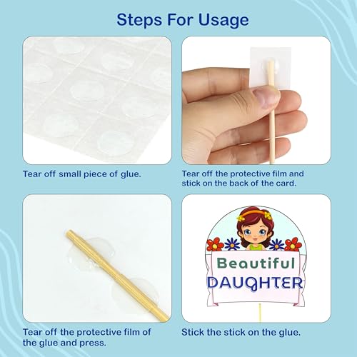 Image of Family Photo Booth Props Kit (20+ Pcs) | Relationship Theme Party Props for Kids & Newborn Photoshoot | Baby Shower, Birthday Decoration Props | Premium Cardstock with Wooden Sticks