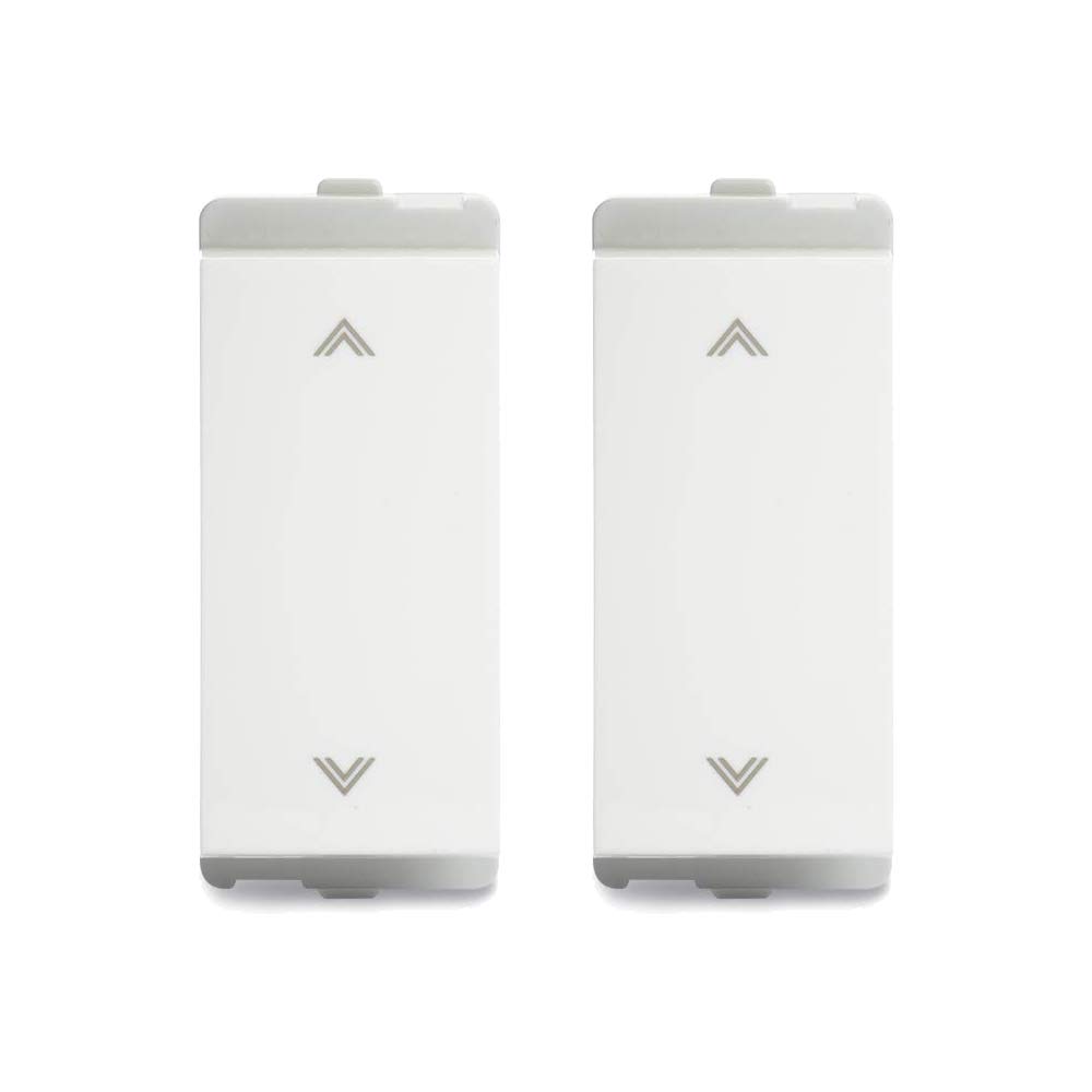 Schneider Electric P1002 2 way 1 Module Switch - White (Pack of 2)
