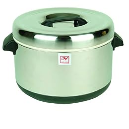 Thunder Group Insulated sushi pot - stainless steel - 60cups, comes in each