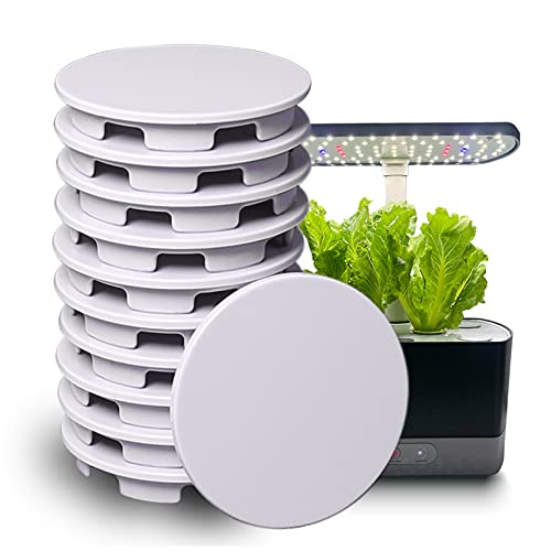 Ulrempart Plant Spacer Kit Compatible with AG Garden Harvest Bounty Farm Extra Ultra All Models Plant Deck Openings Platform Cover Lid Accessories Grow Deck Openings 25 Pack Gray