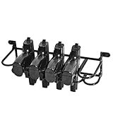 SINKHANUN Pistol Rack Wall Mount, 6 Handgun Holder for Wall, Handgun Hanger Fits Most Size Pistols