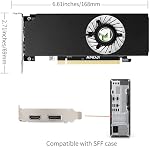 MAXSUN AMD Radeon RX 550 4GB GDDR5 ITX Computer PC Gaming Video Graphics Card GPU HDPC Low Profile 128-Bit DirectX 12 PCI Express X16 3.0, HDMI, DisplayPort…
