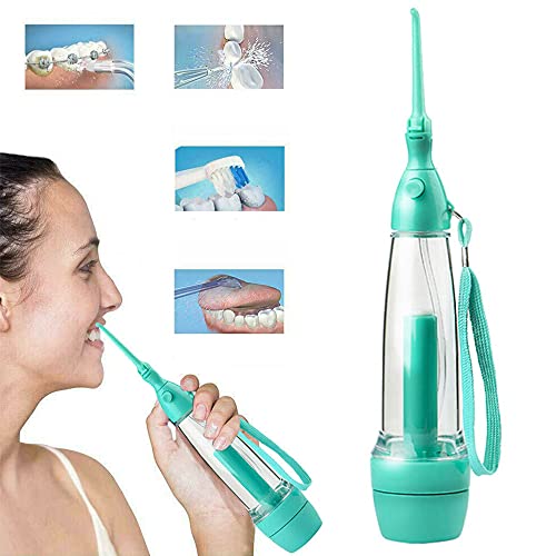 Water Flosser Cordless for Teeth, Dental Oral Irrigator, Water Jet Tips Flosser, Oral Flusher, Professional Teeth Deep Cleaner Portable IPX7 Waterproof for Home Travel Office