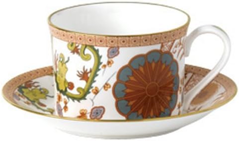 Spode Kyushu Tea Cup 6 ounce and Saucer 6 inch