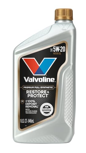 Image of Valvoline Restore & Protect Full Synthetic 5W-20 Motor Oil 1 Quart