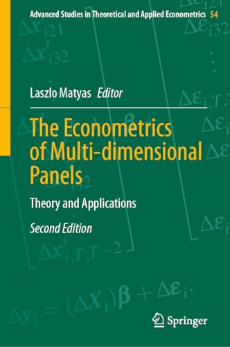 The Econometrics of Multi-dimensional Panels: Theory and Applications (Advanced Studies in Theoretical and Applied Econometrics, 54)