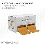THERABAND Resistance Band, Special Heavy, 50-Yard Roll, Elastic Band for Exercise - Image 2