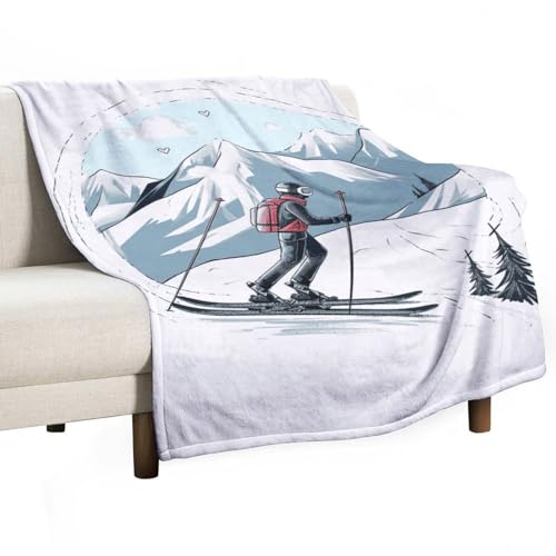 Couverture polaire ski haut de gamme légère et chaude toutes saisons - 2