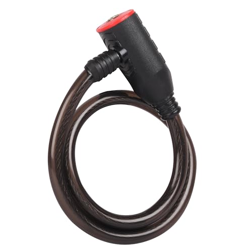 Image of Link Multipurpose Cable Lock 100 CM Length for Cycles, Bikes, Helmets or Scooters Assorted Colour | 2 Keys | 1 Lock | CL-02 (Pack of 1)