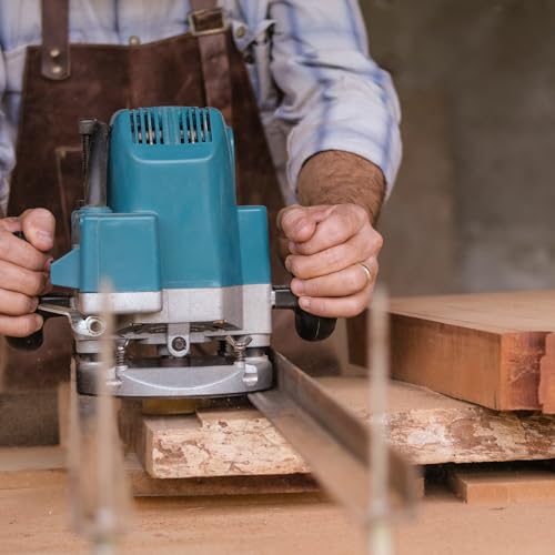 POWERTEC Slab Flattening Router Bit, CNC Router Bits, Surfacing Router Bit 1/4 Shank, 2" Diameter, 1/2" Cutting Depth, Router Planer Bit - Perfect for Spoilboard Surfacing, Wood Milling Planing 73056 - Image 8