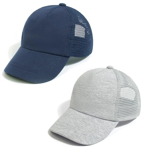 Image of Toddler Boys Baby Girls Baseball Hats Kids Boy Caps Toddler Sun Hats for Summer Adjustable Hat 0-5 T