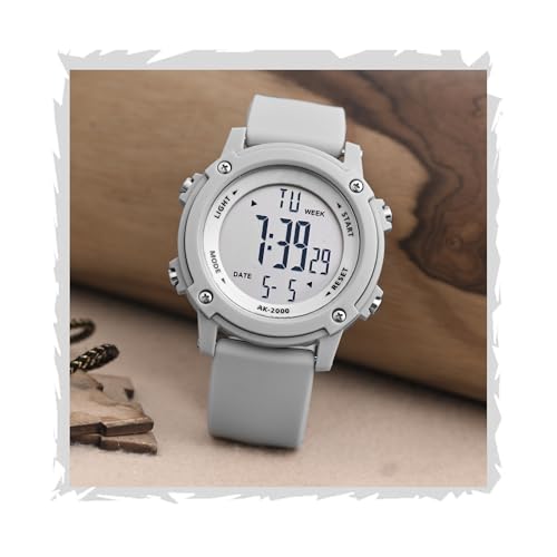 Image of PAPIO LCD Display Digital Sports Watch for Women, Men, Girls and Boys