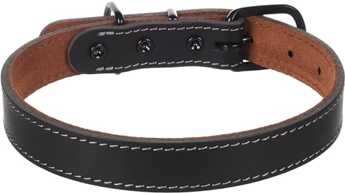 Flamingo Dog Collar Montana Black L 43,5-53,5cm 25mm - Image 2