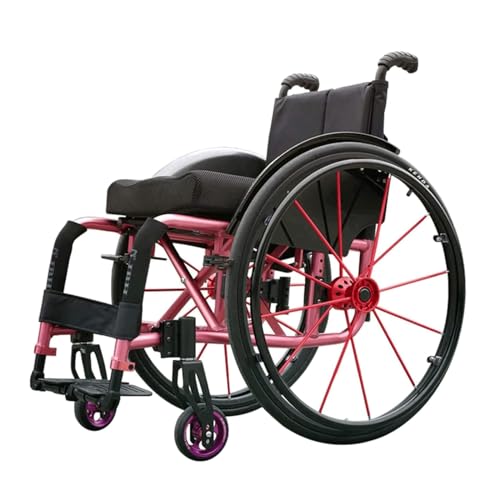 介助型車椅子 手動スポーツ車椅子軽量自走移動交通車椅子ハンドブレーキ付き車椅子 移動補助具