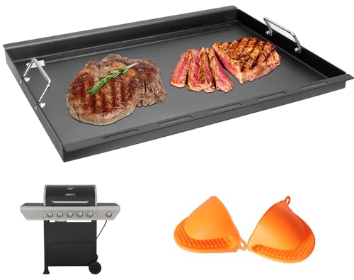 Insertos de plancha de tamaño completo para Nexgrill Home Depot, piezas de repuesto de 5 quemadores 720-0888S 720-0888A 720-0888N, plancha superior plana para Nexgrill 4 quemadores 720-0830H 720-0830X