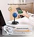 Magnetic Wireless Charger iPhone Stand 15W Fast Mag-Safe Charger for iPhone 17/17 Pro/17 Air/17 Pro Max 16/15/14/13/12 Series Apple Magnet Wireless Charging Station/Pad for AirPods