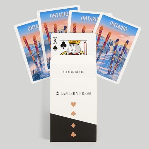 Lantern Press Ontario, 52 Naipes Póker para Adultos miniatura 6