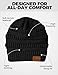 Black Slouchy Beanies for Women Cable Knit Winter Hats Ladies Gifts Oversized Chunky Skull Cap Thick Warm Stocking Caps for Cold Weather Cute Fashionable Spring Fall Beanies Hat Snow Caps Christmas
