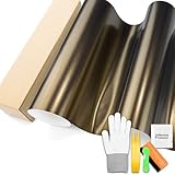Black Bronze Matte Metallic Satin Pearl Vinyl Wrap Film Car Vehicle Graphic Decal Sitcker DIY with Tool Set 1.6FTx5FT