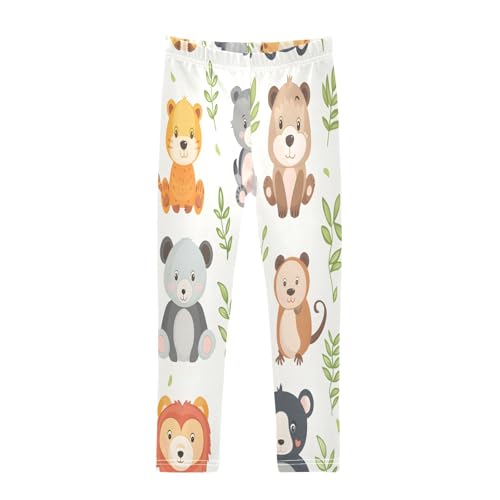 Toddler Girls Leggings Printed Yoga Pants Leggings Animal Babies for Kids