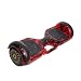 CRONY Smart Hoverboard self-balancing scooter with 250W Motor, 5-12KM/H Speed, 8-15KM Range, LED Wheel Lights, Bluetooth Speaker, Aluminum Frame, Max Load 100KG
