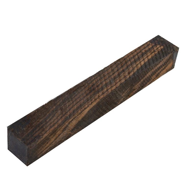 Macassar Ebony Wood Blank Lumber 1.5x1.5x18 Hardwood Blank for Woodworking Furnitures