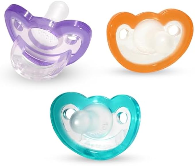 RAZBABY JollyPop Baby Pacifier Newborn, 3m+ (Blue, 4)