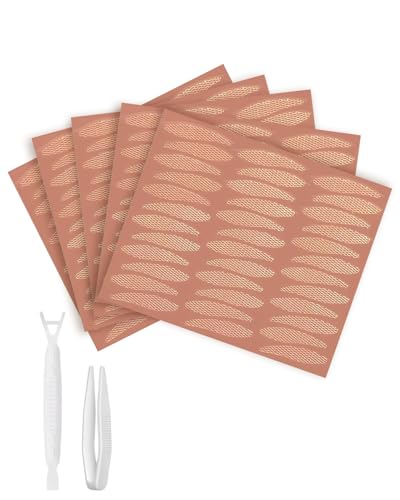 SOVYTH 5 láminas Cintas para Párpados,Pegatinas de Párpados Dobles Invisibles para Levantar Párpados Eyelid Tape Double Tiras Adhesivas para Párpados Caídos Párpados de Instante Levantar