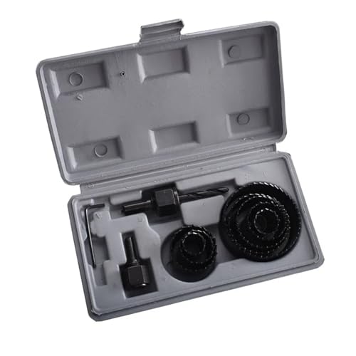 Kit de Brocas Huecas 11 Piezas Acero Carbón 19-64 mm miniatura 7