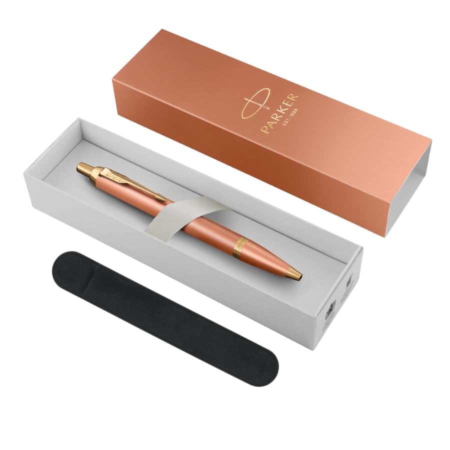 Stylo à bille Parker IM dégradé orange pour sublimer vos notes de bureau