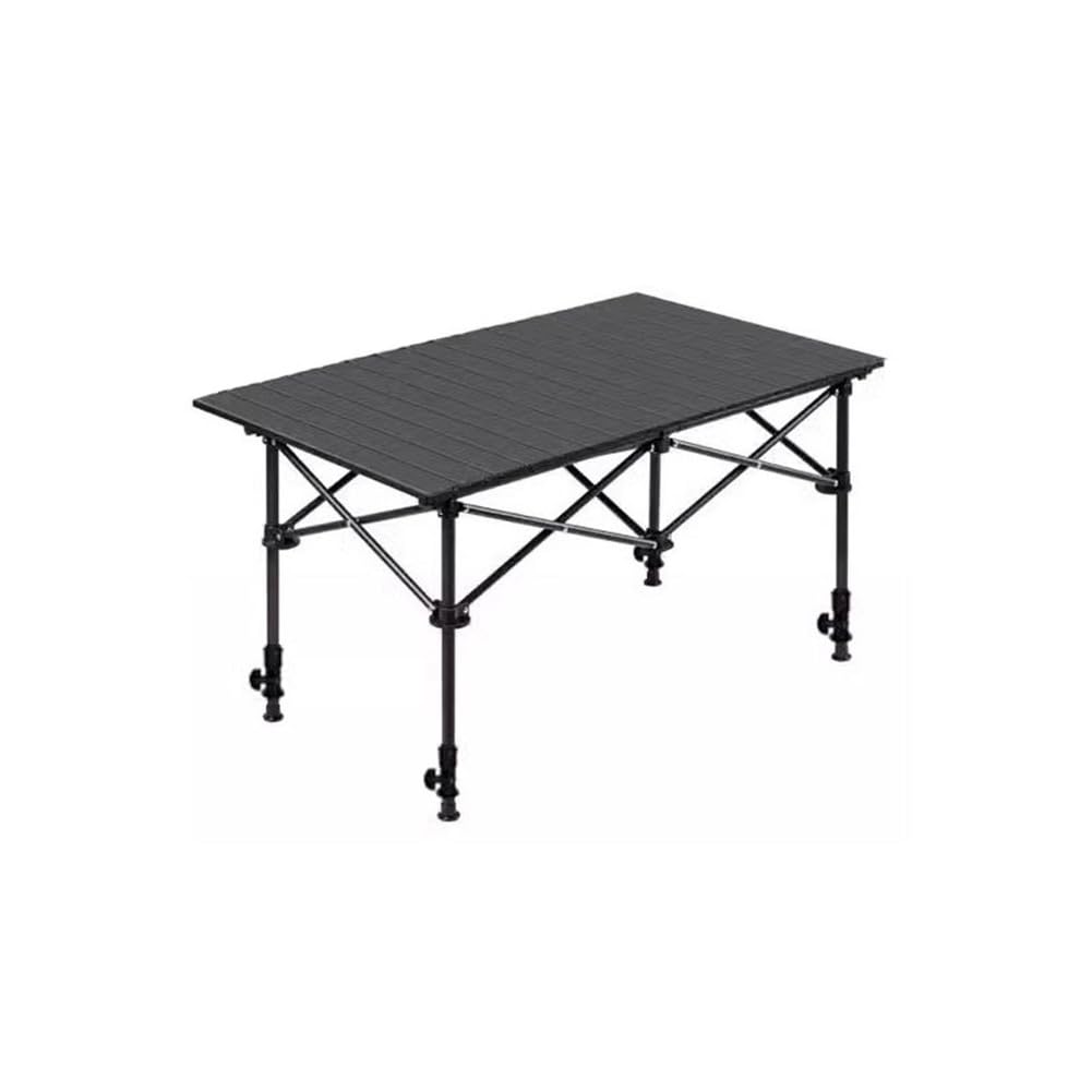Table de camping pliable réglable facile à transporter pour extérieur