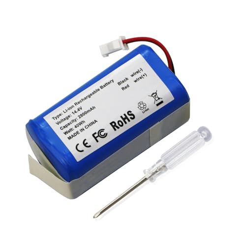 ANTIEE 2800mAh Vacuum Cleaner Batteria per Proscenic 850T 850P Neatsvor X500 X520 X600 Series Aspirapolvere Robot 14.4 V