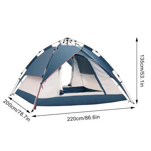 Carpa de Camping Pop-Up para 3-4 Personas con Colchón Inflable miniatura 2