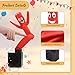 Mealivos Mini Wacky Waving Inflatable Tube Guy with Blower - Christmas Desktop Decoration Funny Mini Inflatable Tube Man White Elephant Gift for Office Home Party Store