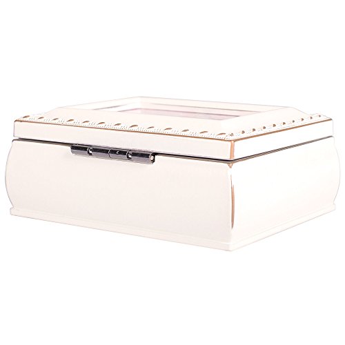 Cottage Garden Nana Treasure Blessed Ivory Rope Trim 4.5 X 3.5 Tiny Square Jewelry Keepsake Box #TOP3