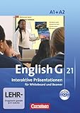  English G 21 - Materialien für Whiteboard und Beamer - Ausgabe A - Band 1/2: 5./6. Schuljahr: Interaktive Präsentationen für Whiteboard und Beamer - CD-ROM