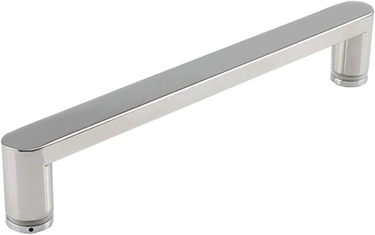 Wdsopk 440Mm Gate Handles Shower Door Handle | 300Mm/400Mm/440Mm/500Mm/600Mm Hole Centres | Grab Bar Push And Pull Door Handle Sets Suitable For Bathroom Shower Enclosures Door Hardwa,500M（440Mm）
