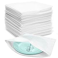 Verpackungsmaterial 100Stk Luftpolsterfolie Umzugskartons Schaumstoffverpackung Umzugsverpackung Umzugsmaterial Schaumfolie für Umzug Geschirr Lagerung (30cm*30cm)