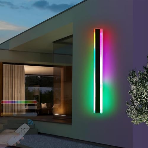 Luminaire Extérieur RGB Dimmable 180cm Étanche pour Supprimer les Zones d'Ombre
